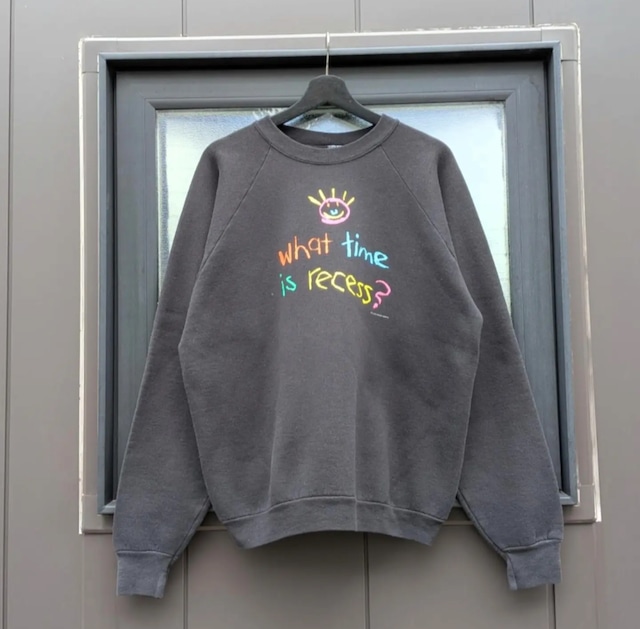 90s message sweat shirt 小岩店
