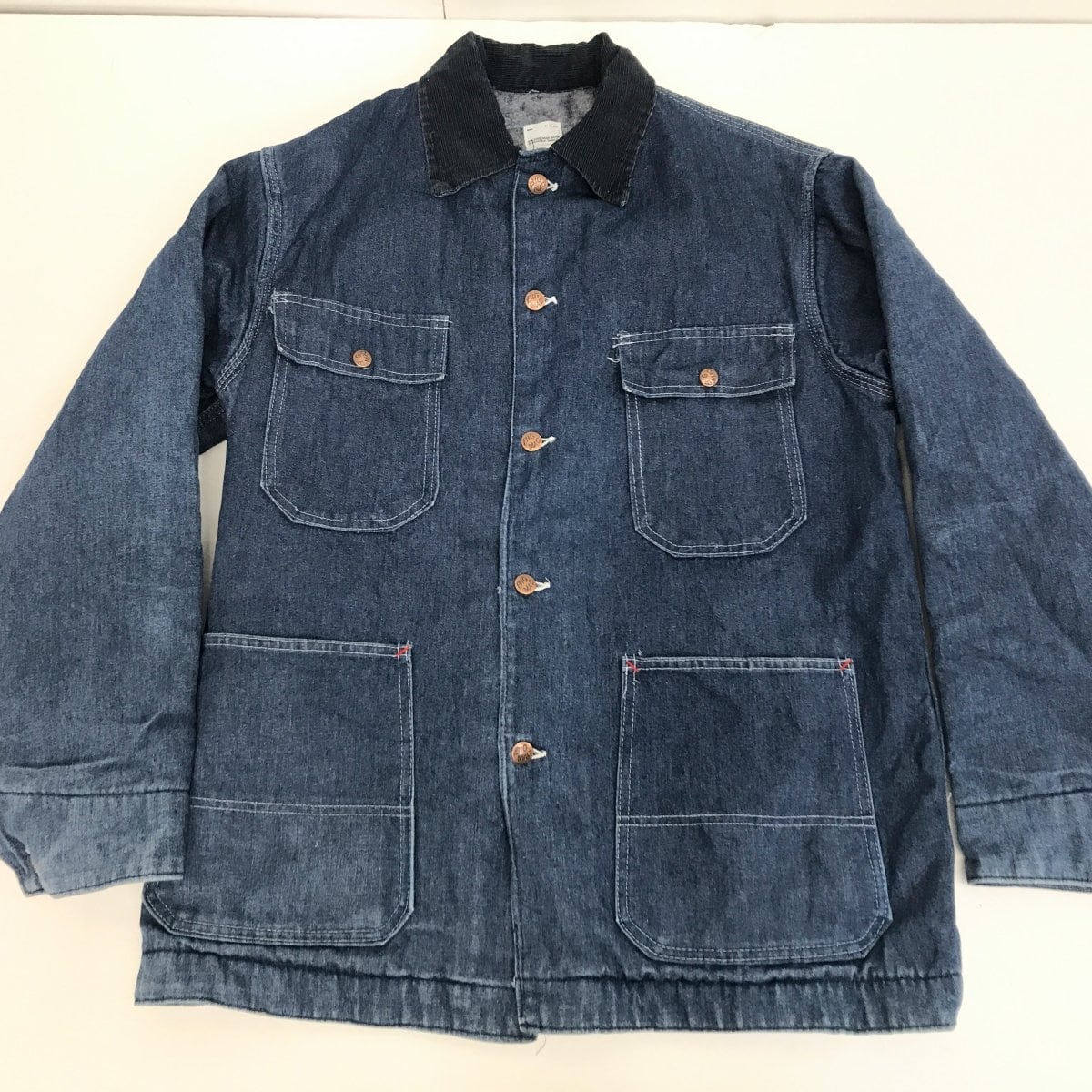 80s USA古着 カバーオール 裏ブランケット ビッグマック vintage-