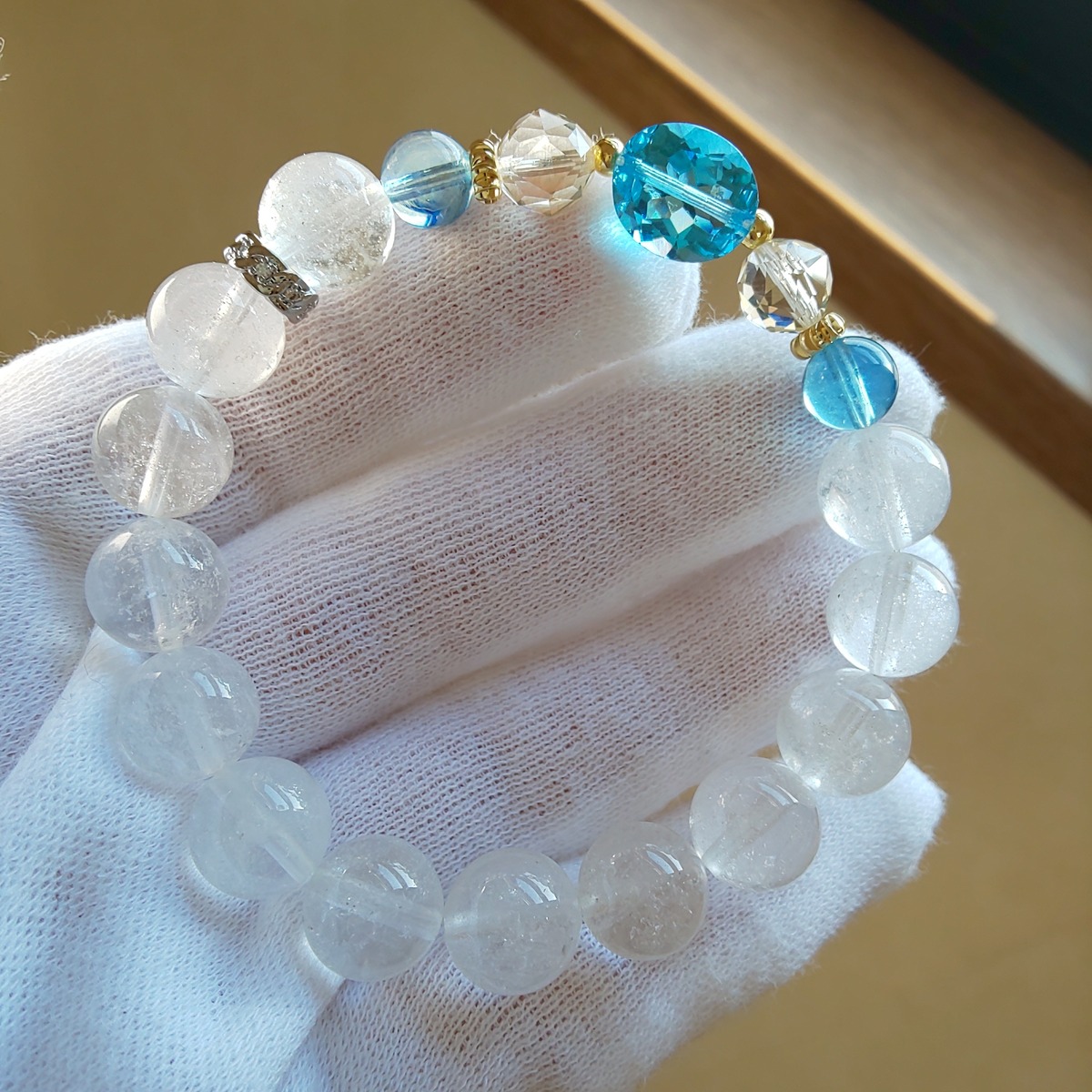 宝石質 スイスブルートパーズ 高品質 アクアマリン カンチェンジュンガ 