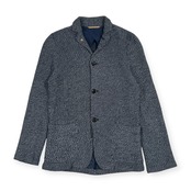 BEAUTY & YOUTH UNITED ARROWS ビューティアンドユース ユナイテッドアローズ コットン ニット ジャケット カーディガン S/ブルー メンズ