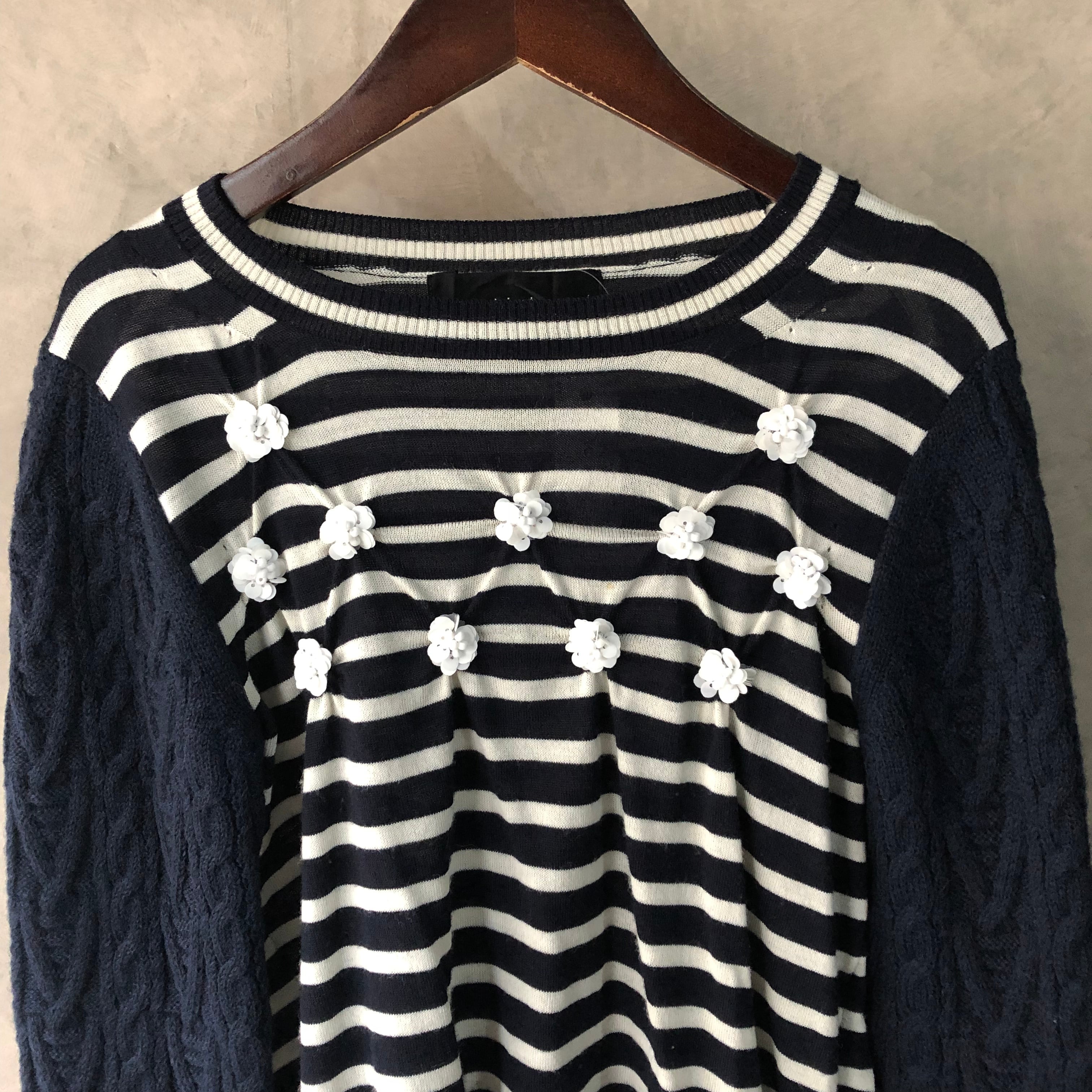 tricot comme des garçons トリコ コムデギャルソン ボーダーニット 