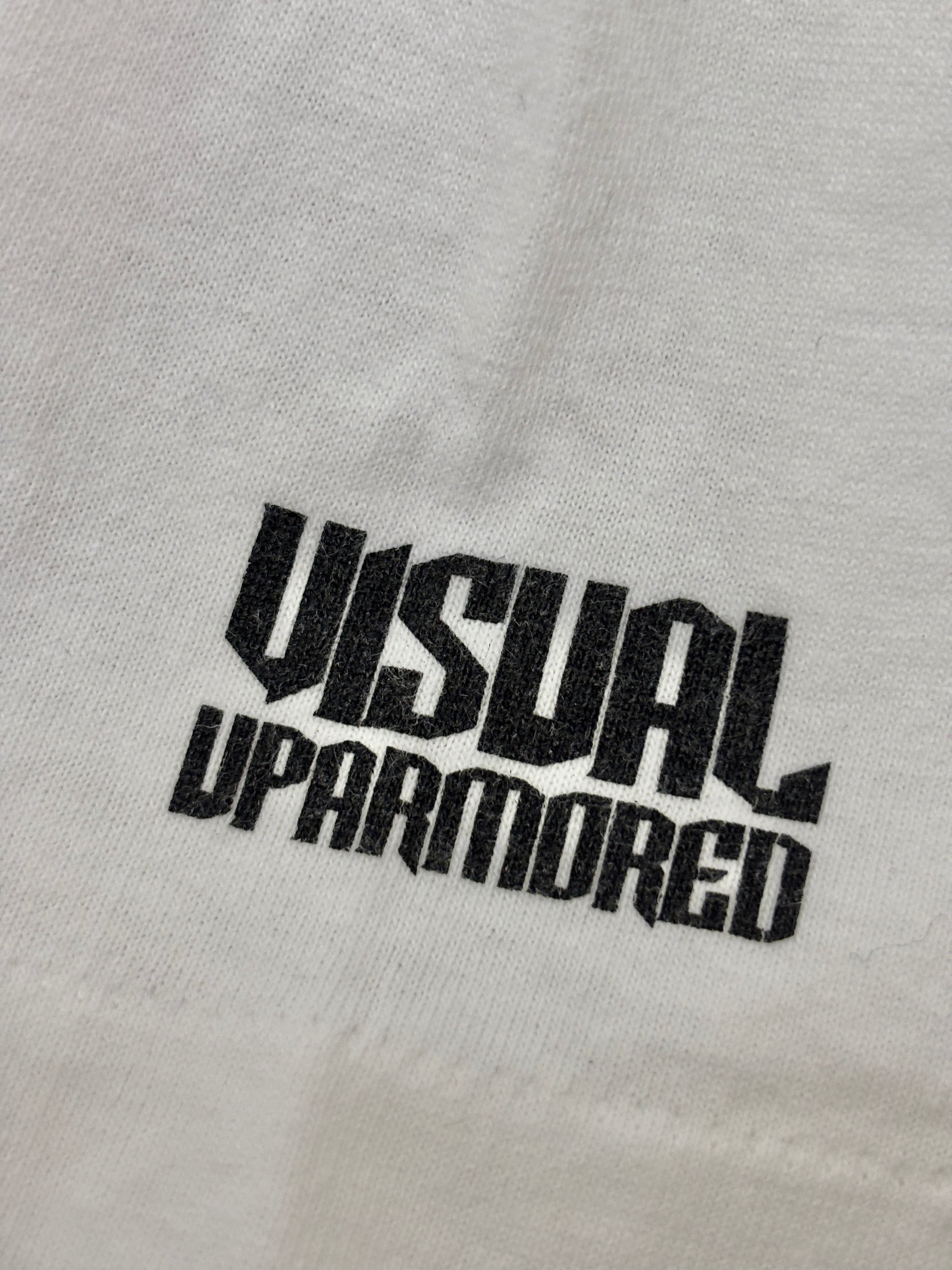 00s OLD STUSSY × WTPAS/Graphic print Tee/USA製/銀タグ/L