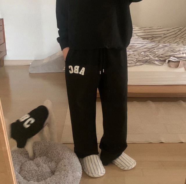【HONEY DOG】ABCパンツ(black)