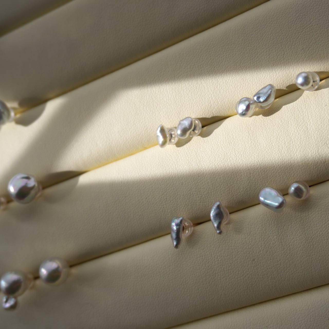 AKOYA KESHI PEARL ] ピアス | L ' de pearl