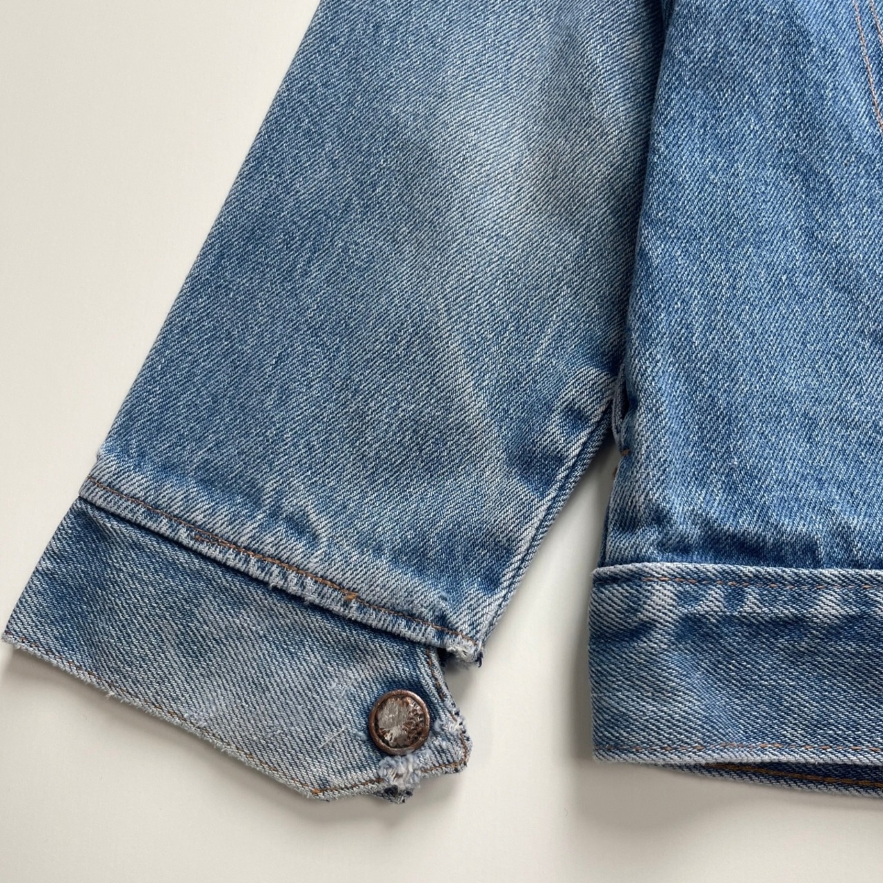 ＜VINTAGE＞Kids RENEGADE Denim Jacket 12Y (2610JK07)｜キッズ  レネゲード ヴィンテージ デニムジャケット - 5