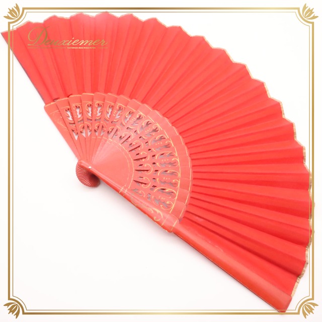 フラメンコ 小物 Abanico Español 32.2cm アバニコ レッド系 ゴールド系 扇子 せんす 赤 真っ赤 柄 模様 小道具 ダンス小物 練習 レッスン 舞台 発表会 イベント ダンス ステージ フラメンコ小物 明るい 鮮やか 目立つ 華やか おしゃれ