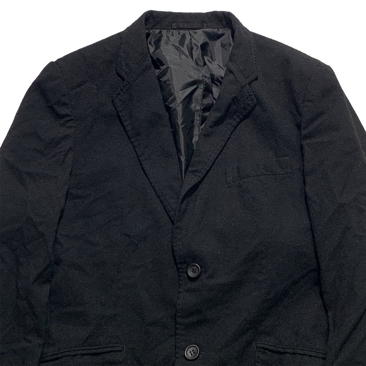 COMME des GARCONS HOMME / Overdyed Boiled Poly Jacket | sporesclothing