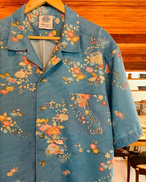 KISSHOU - ALOHA SHIRT / アロハシャツ キモノシャツ 吉祥文様