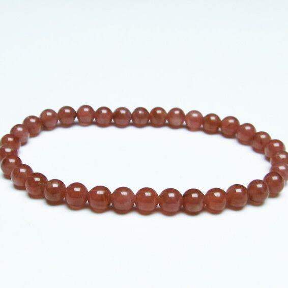 インカローズ ブレスレット 6mm 一点物 [M便 1/10] 111-27430