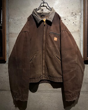 【Caka】"Carhartt" Beautiful Aging Vintage Detroit Jacket