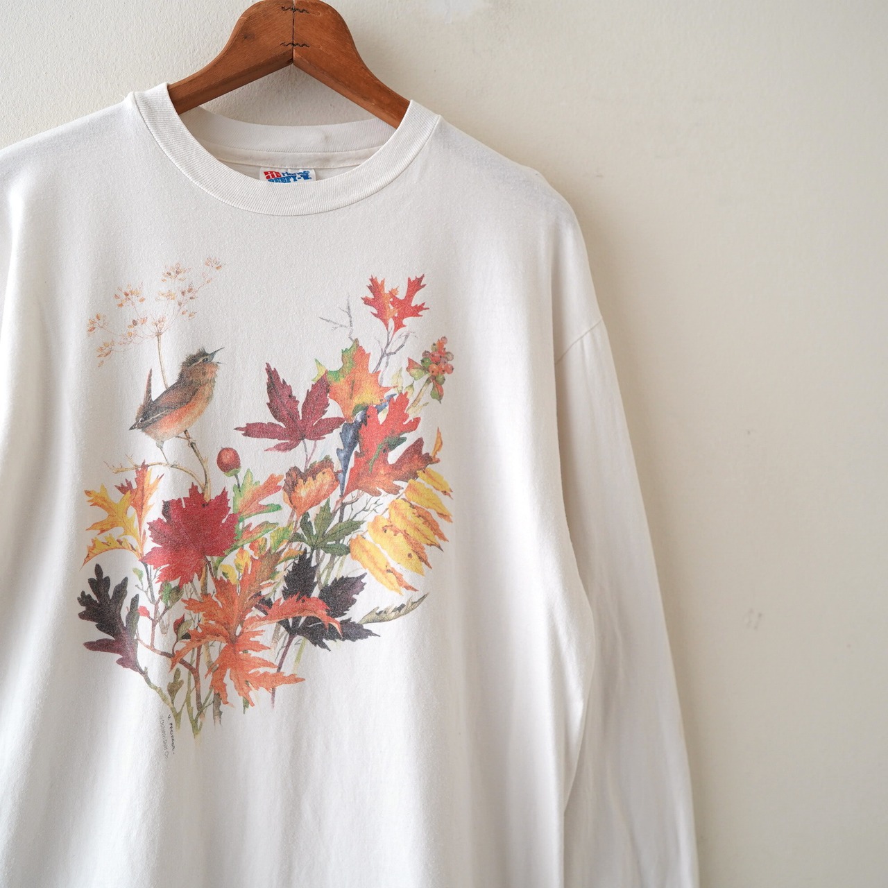 90s animal long tee