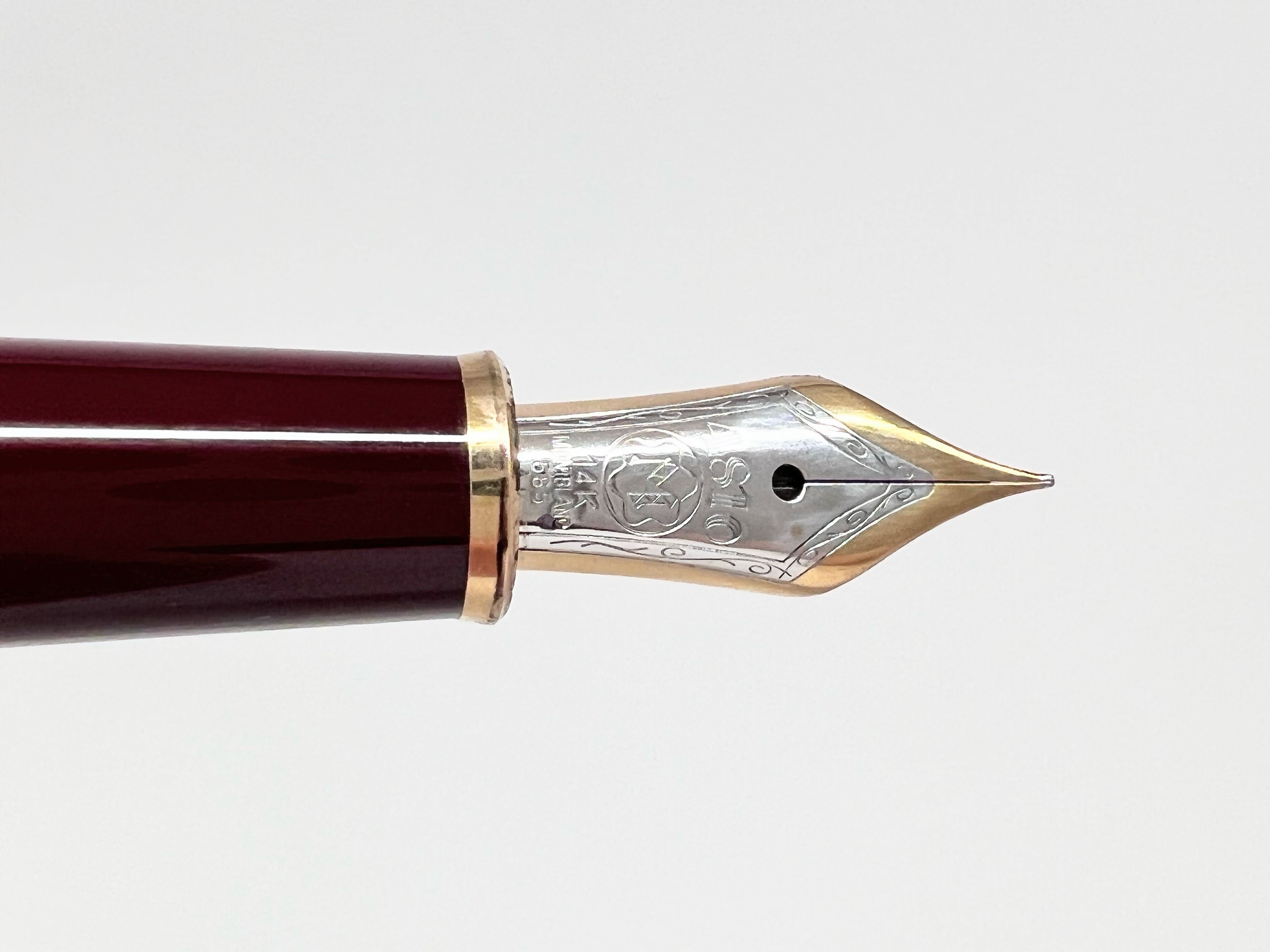 '90s　モンブラン マイスターシュテュック １４４　MONTBLANC MEISTERSTUCK 144　（細字）　14K　　　　　02824 |  川口明弘の調整万年筆 powered by BASE