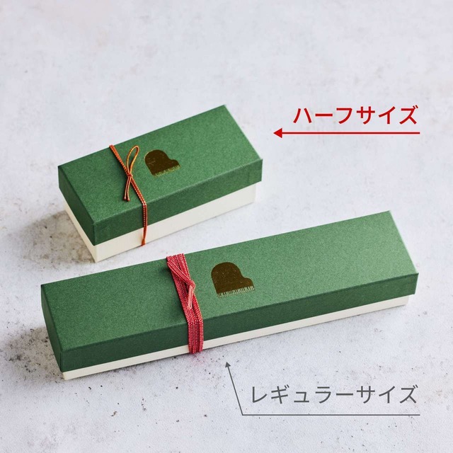 【Ｃセット】ハーフサイズ【夏限定セット・ギフトBOX入り】apple gingerとmatchaの2棹セット