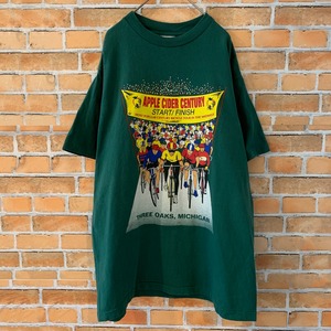 【ACC】90s ビンテージ Tシャツ USA製 アメリカ古着 自転車 レース