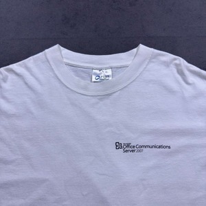 00s Microsoft TEE ”VOIP AS YOU ARE." L 古着