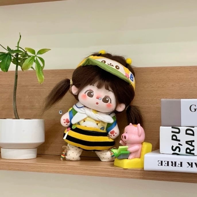 15cmぬい服】ボリュームパンツコーデ 15cm着せ替えぬいぐるみ用 棉花