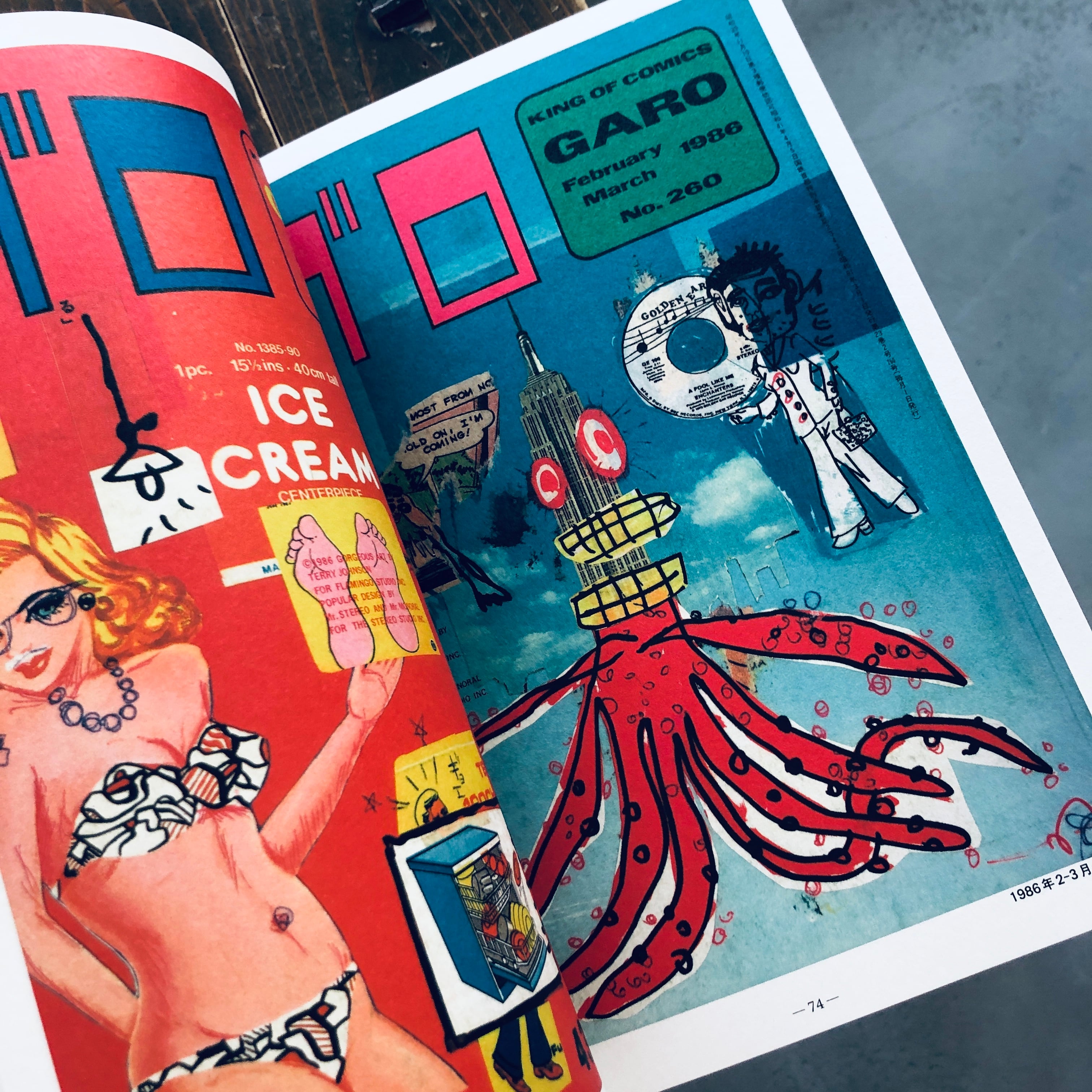 ALTERNATIVE COMIC SALON Vol.1 『月刊漫画ガロ』テリー・ジョンスンの