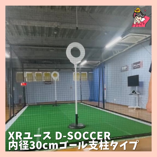 XRユース D-SOCCER ゴール(内径30cm)支柱有りタイプ