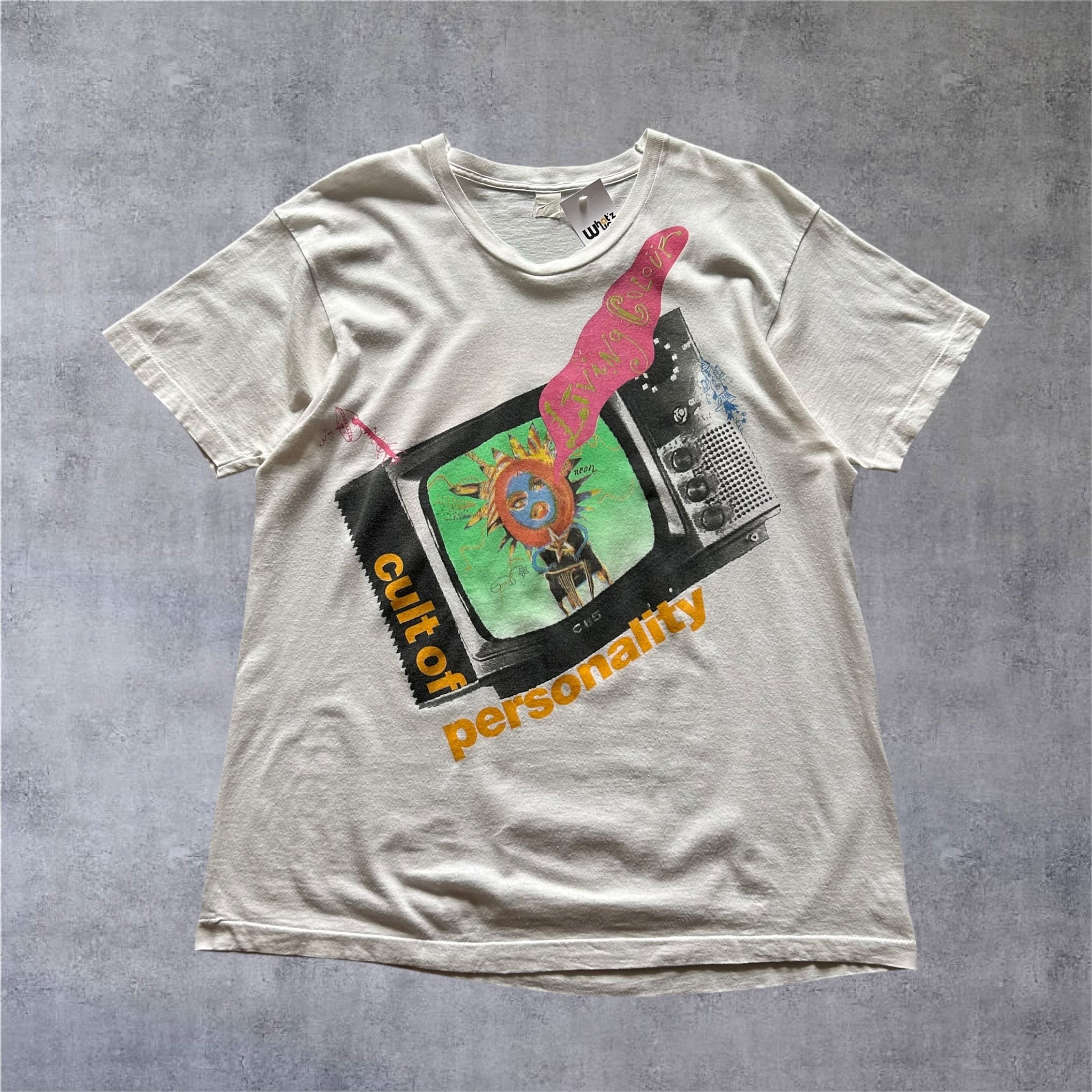 1980s Living Color T-shirt "Big Size"【高円寺店】