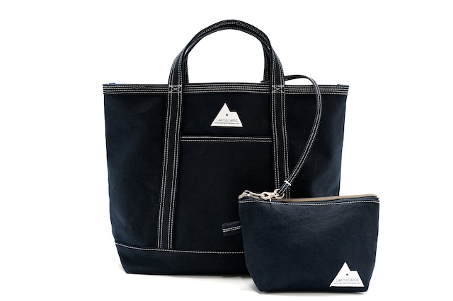 Regular Tote M (W) / Black Blue