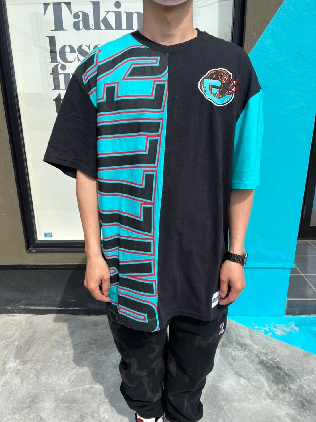 Mitchell & Ness BIGシルエットTEE MEMPHIS GRIZZLIES XXL