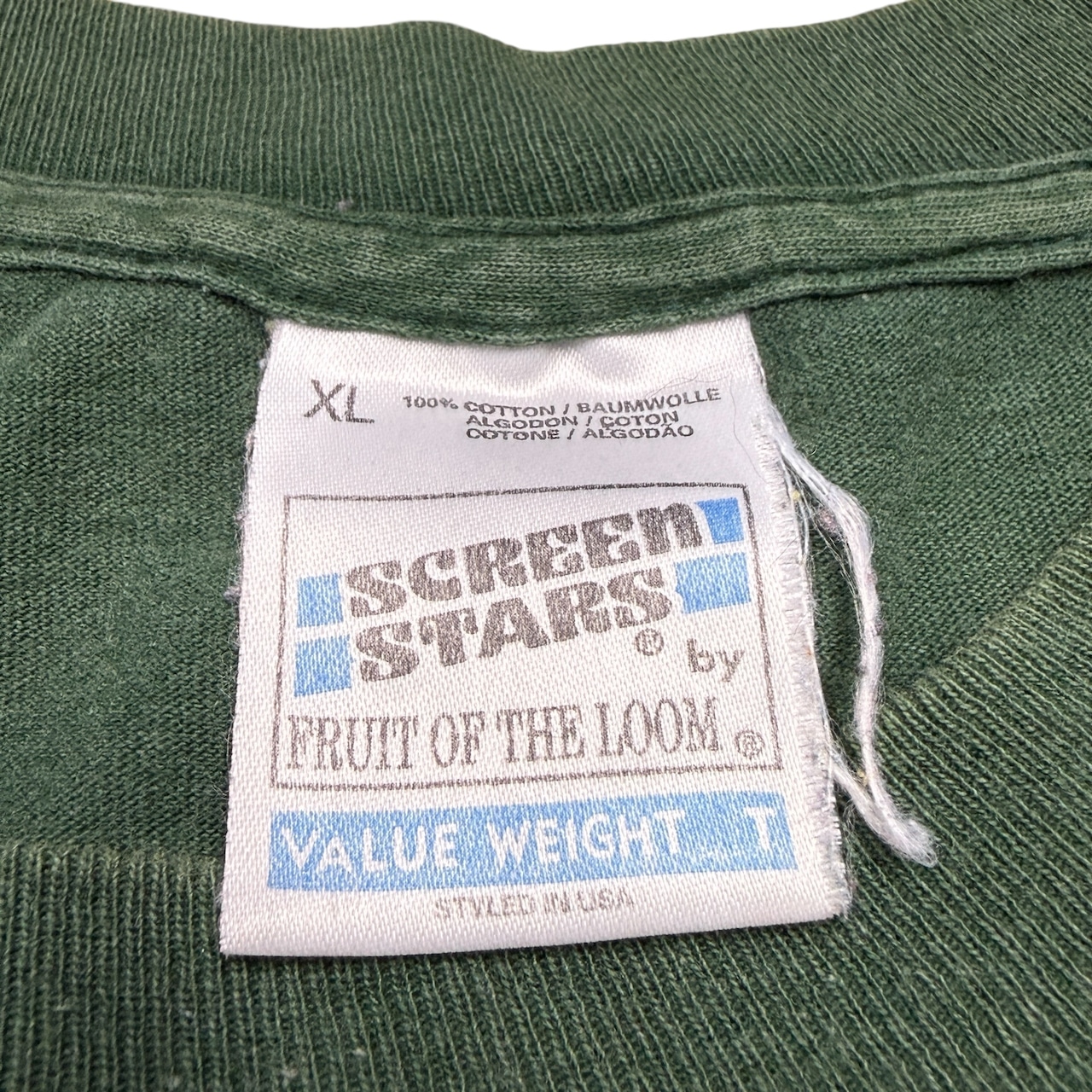 【SONIC YOUTH】ソニック・ユース "DANCING KIDS" GREEN 90's Vintage Tシャツ