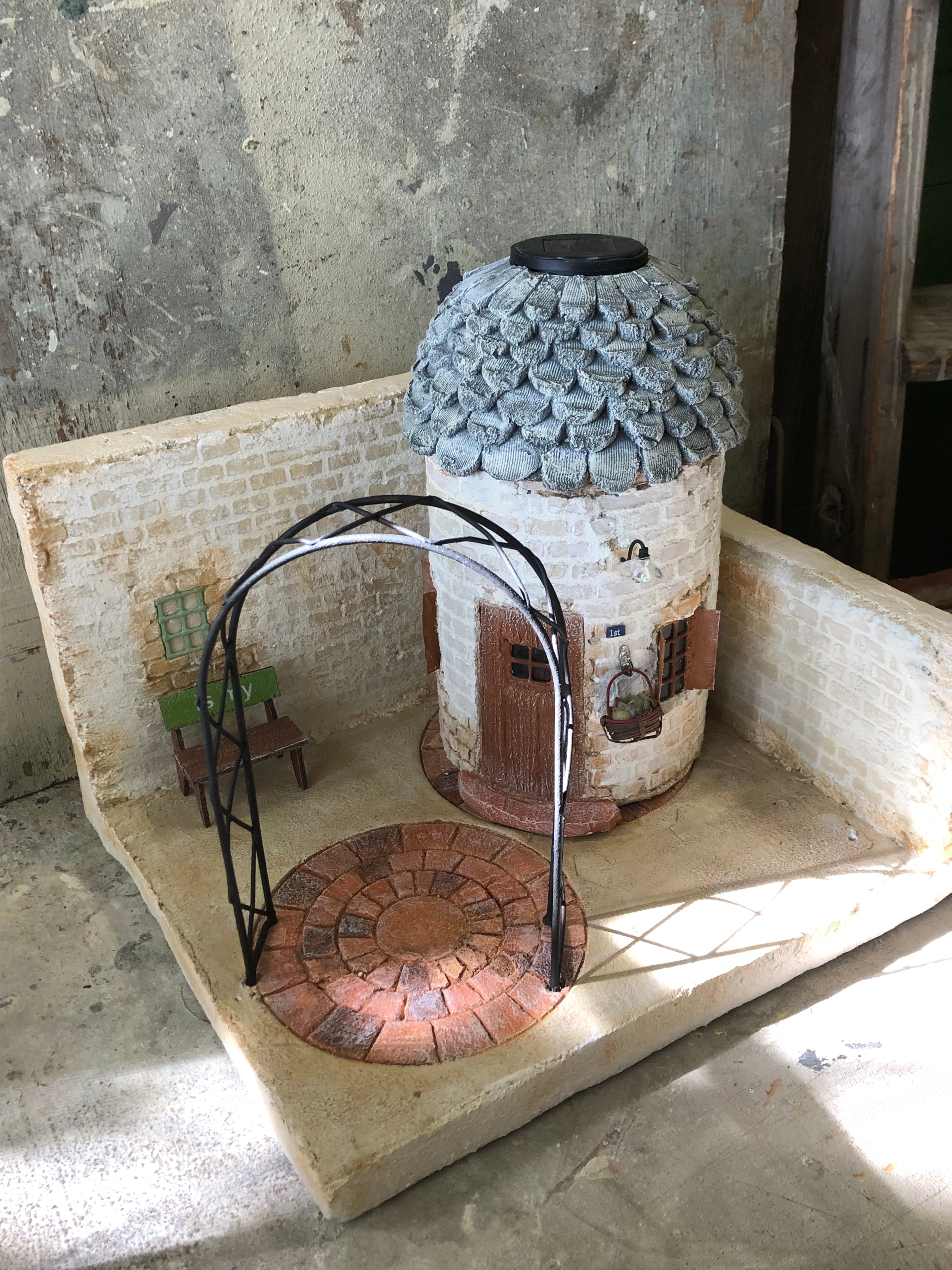 ガーデンプレート 天使の音色 ハンギング モルタル セメント ガーデン雑貨 ガーデンプレート 天使の音色 ハンギング モルタル セメント ガーデン