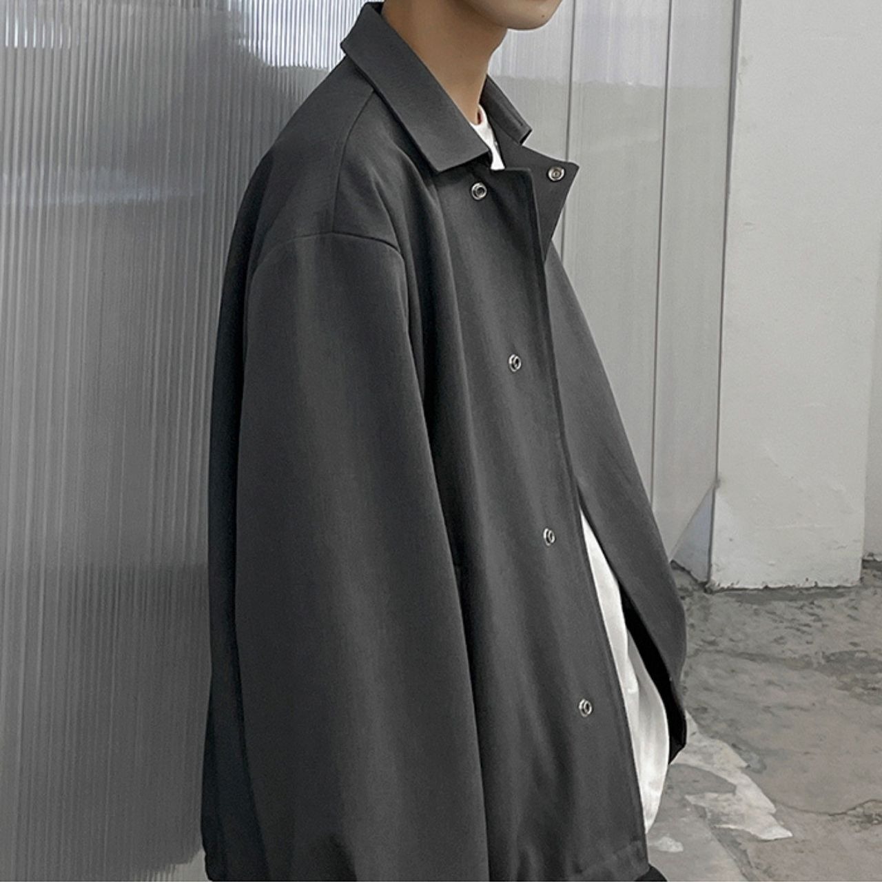 スマートシンプルカジュアルブルゾン　MT0080415