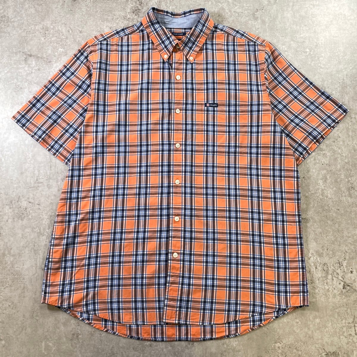 RALPH LAUREN ラルフローレン パープル シルク×リネン 半袖シャツ