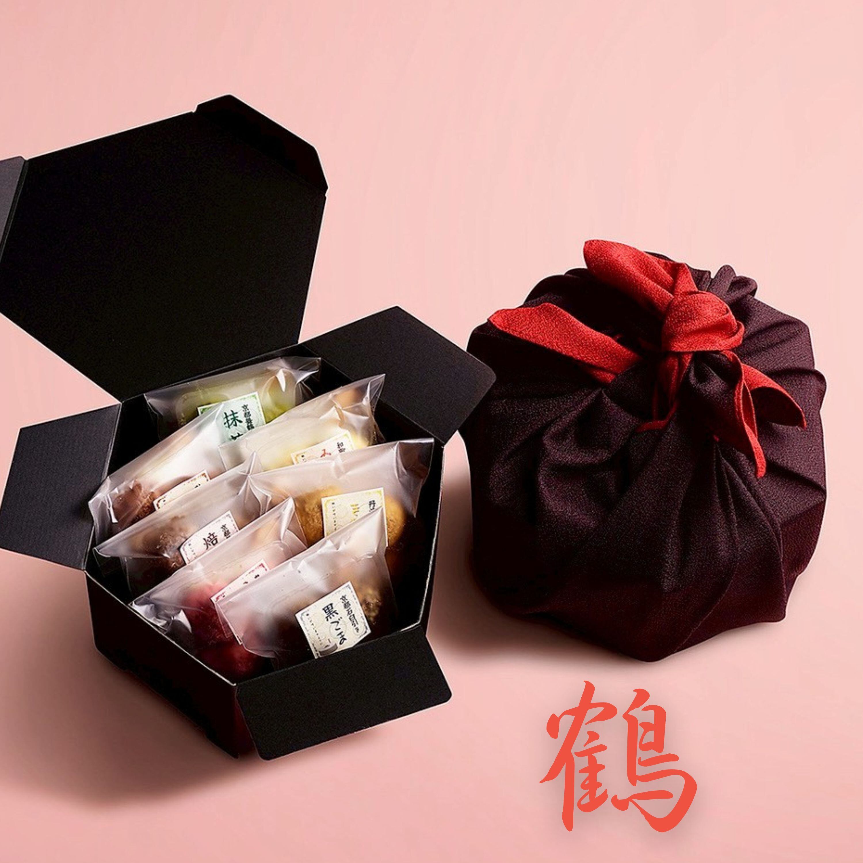 GLAY TERU ×パワクロ　石巻ミサンガ　セット　新品　未開封 ネガイノヒトツブ「鶴」— 7種詰め合わせ（風呂敷包み・専用紙袋付