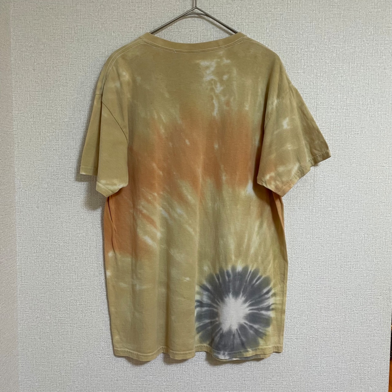Philcos　クロードモネ　ひまわりプリント　アート  タイダイtシャツ