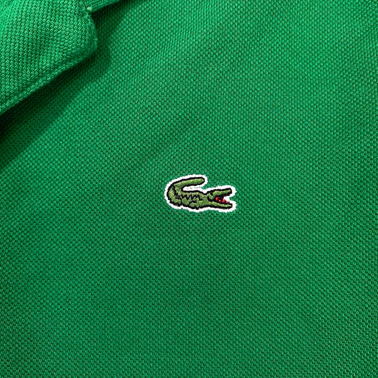 フランス製 フレンチLACOSTE ラコステ ポロシャツ サイズ5 メンズL