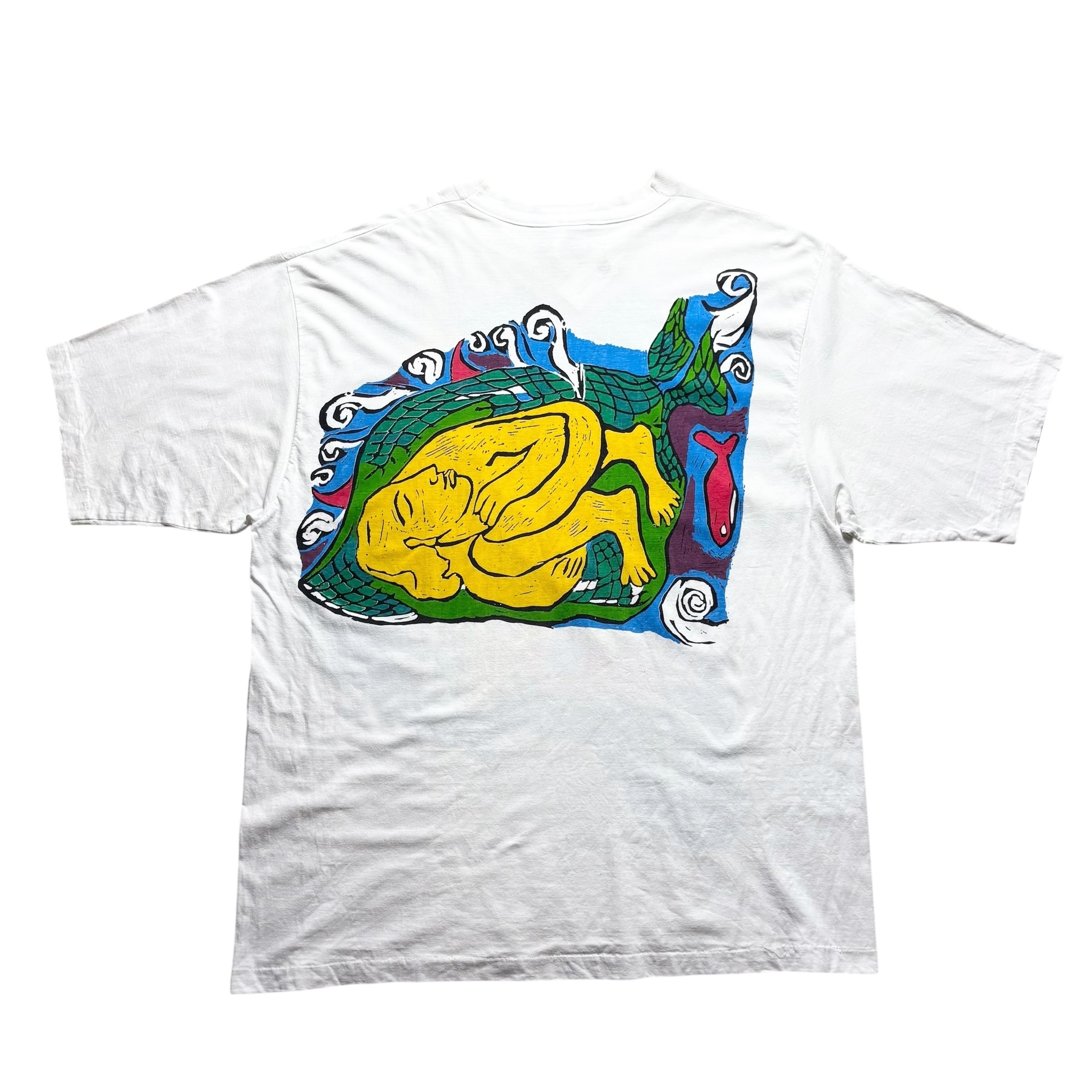 vintage 1990's CREAM TEA LONDON art tee | NOIR ONLINE