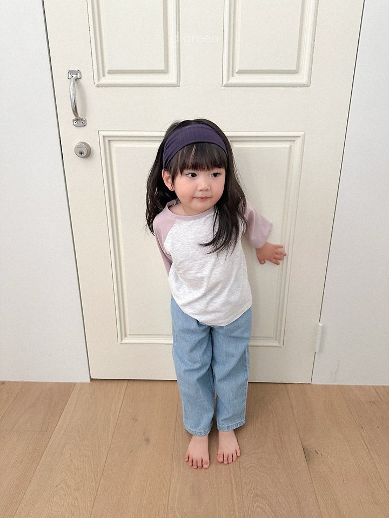 [DIGREEN] Goods Raglan T-shirt / [디그린] 굿즈나그랑티