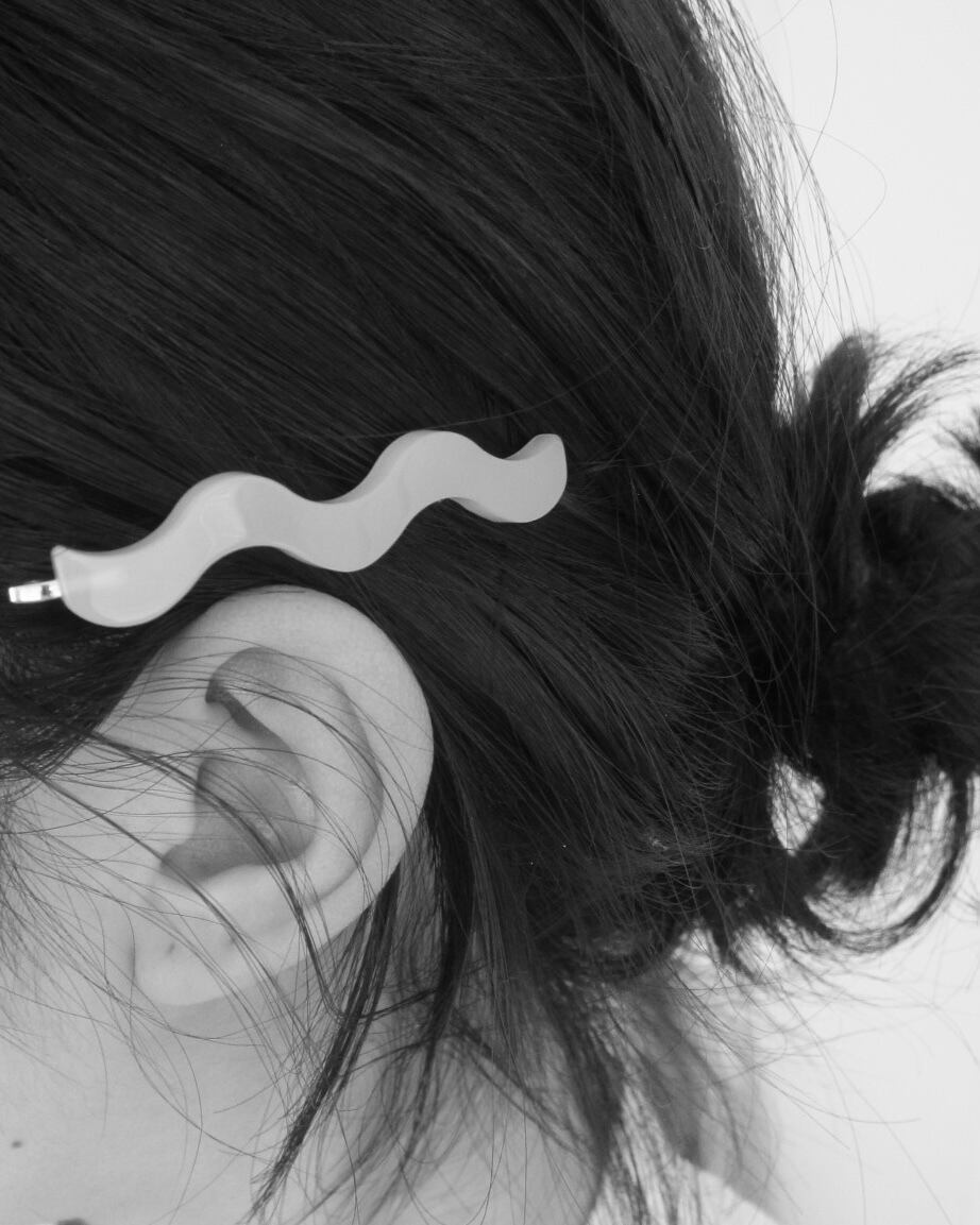 wave hair pin（3 colors） | ggotgill（コッキル）