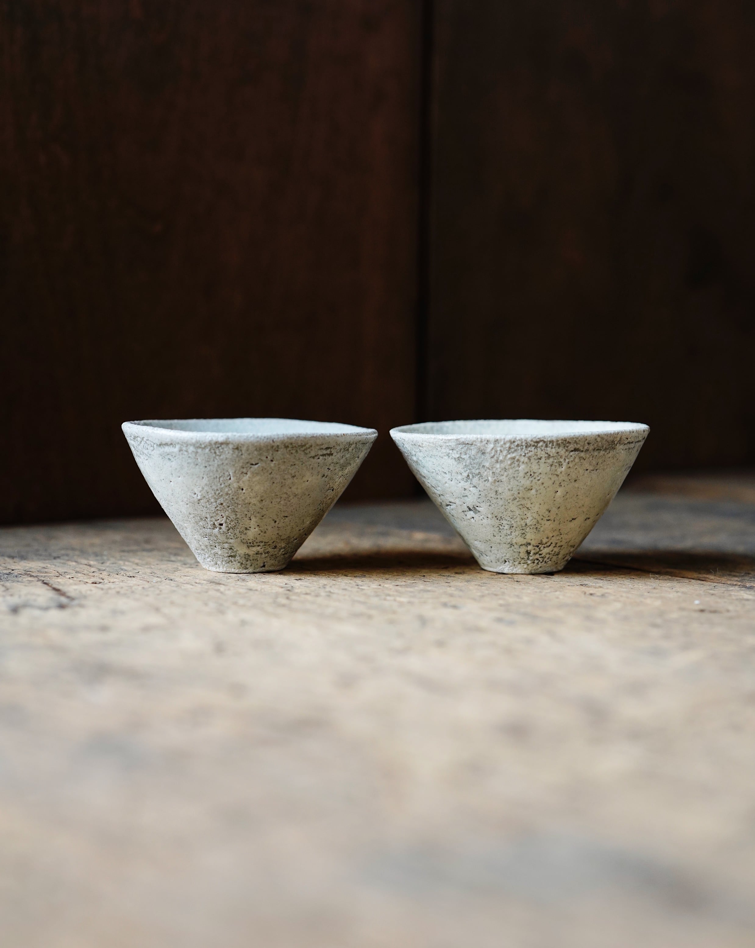 灰釉小杯 / 大橋睦