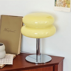 【USBタイプ】souffle table lamp 2colors / スフレ テーブルランプ ムードライト スタンド LED 照明 北欧 韓国インテリア雑貨