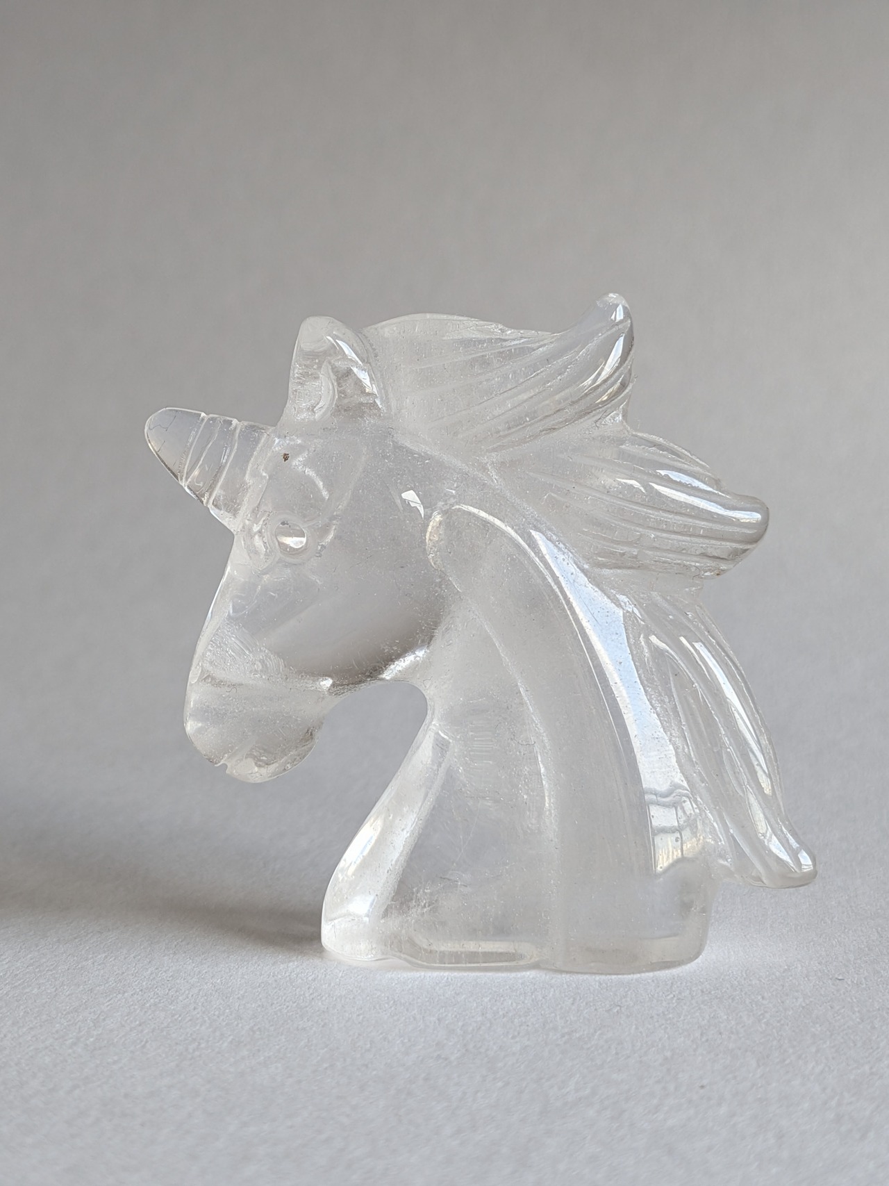 Iris Quartz アイリスクォーツ  ⭓ ユニコーン Unicorn ⭔ CARVING