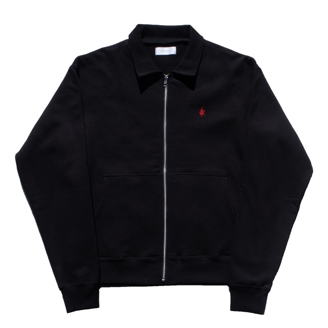 ICE & TECHNO 24SS ICEANDRE COLLAR ZIP UP (Black)