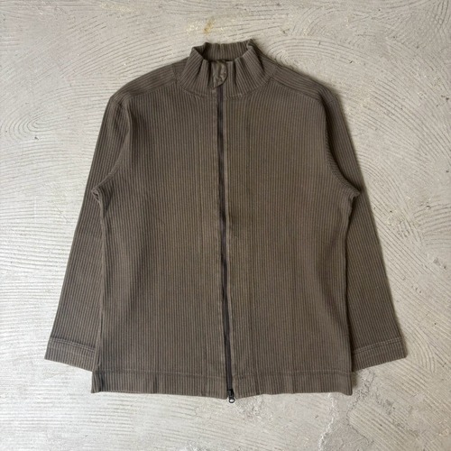 DKNY / Zip-up knit sweater