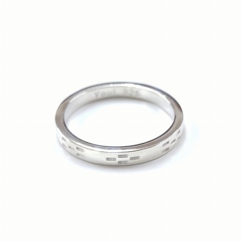 【アウトレット品】ミンサーリング  silver925 R-G