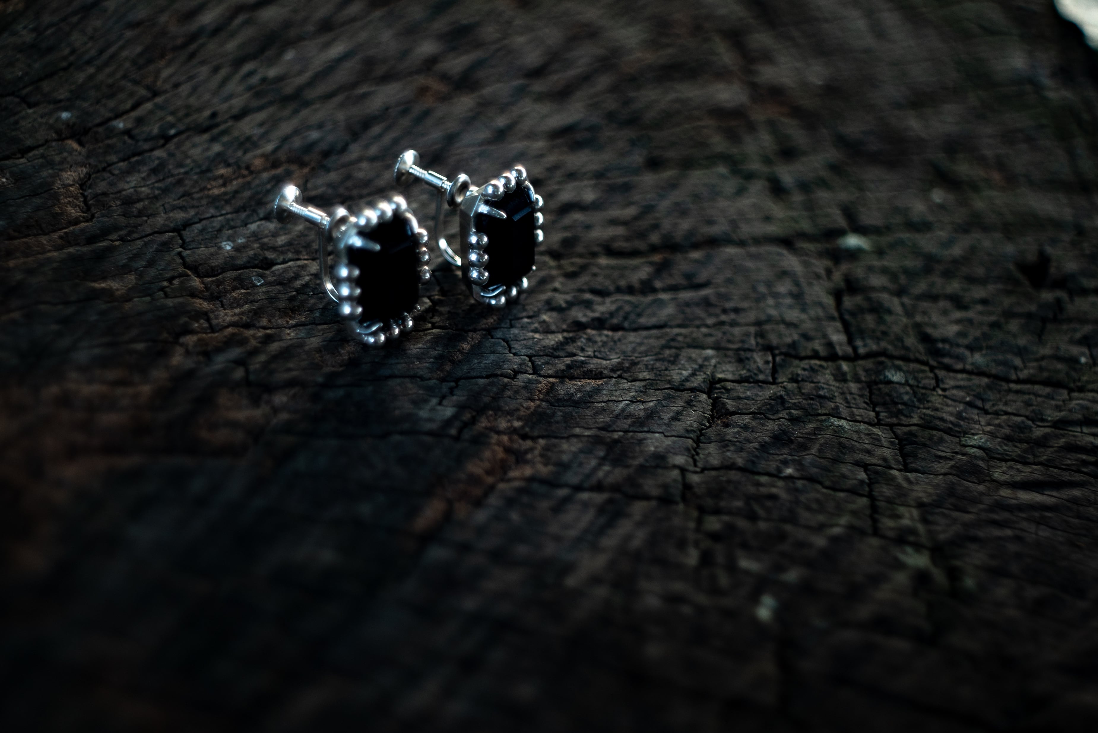 紫黒イヤリング＆ピアス | ORG｜オーグ