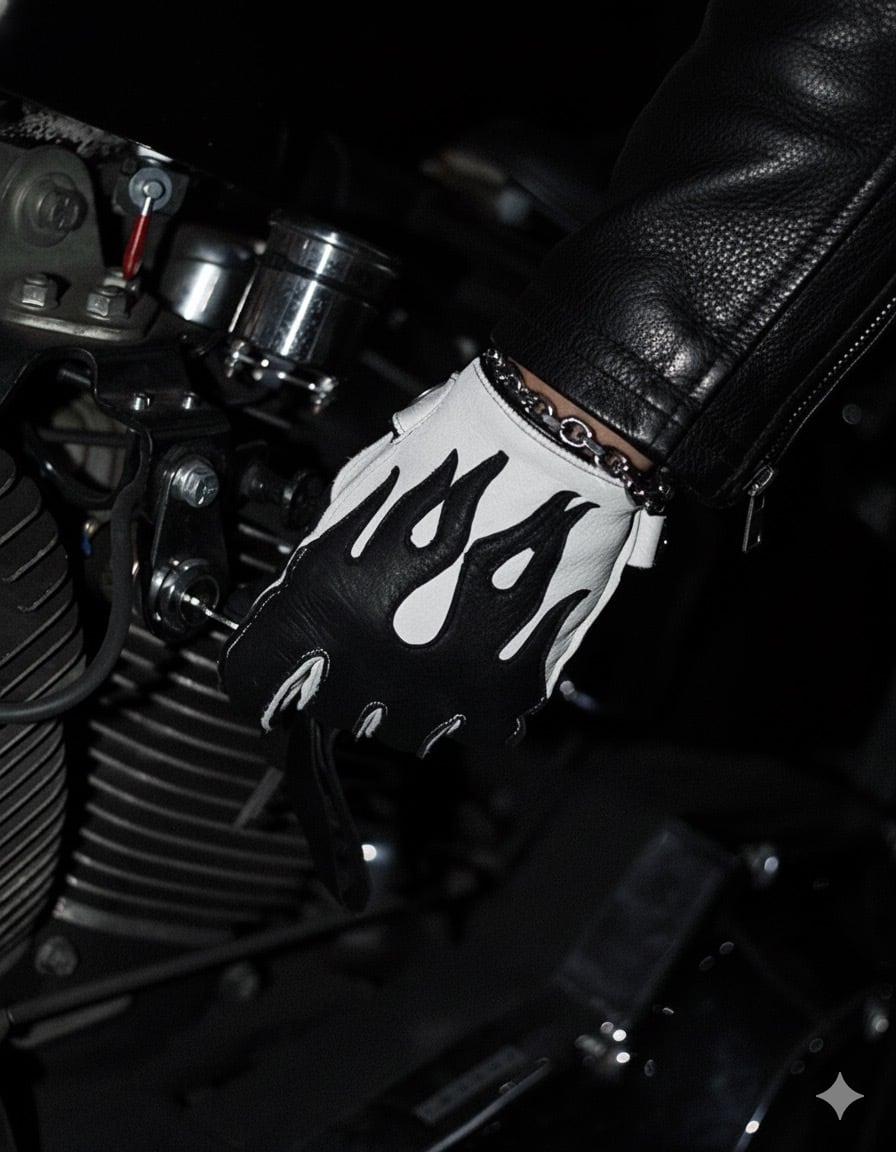 本革/送料無料】FLAMES GLOVE | BARYFROMTHENORM