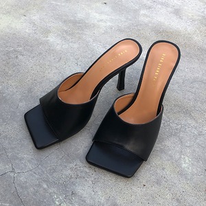 【送料無料】 サンダル ミュール ハイヒール スクエアトゥ オープントゥ 靴 シューズ レディース 美脚 脚長 スタイルアップ カジュアル シンプル レトロ 大人可愛い おしゃれ かわいい お洒落 ホワイト 白 ブラック 黒 ブルー 青 ブラウン 茶色 無地 20代 30代 40代 春 夏 お出かけ デート 女子会