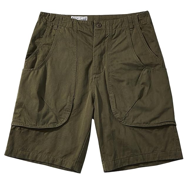 COMFORTABLE REASON / BAKER SHORTS - OLIVE | PAY ID
