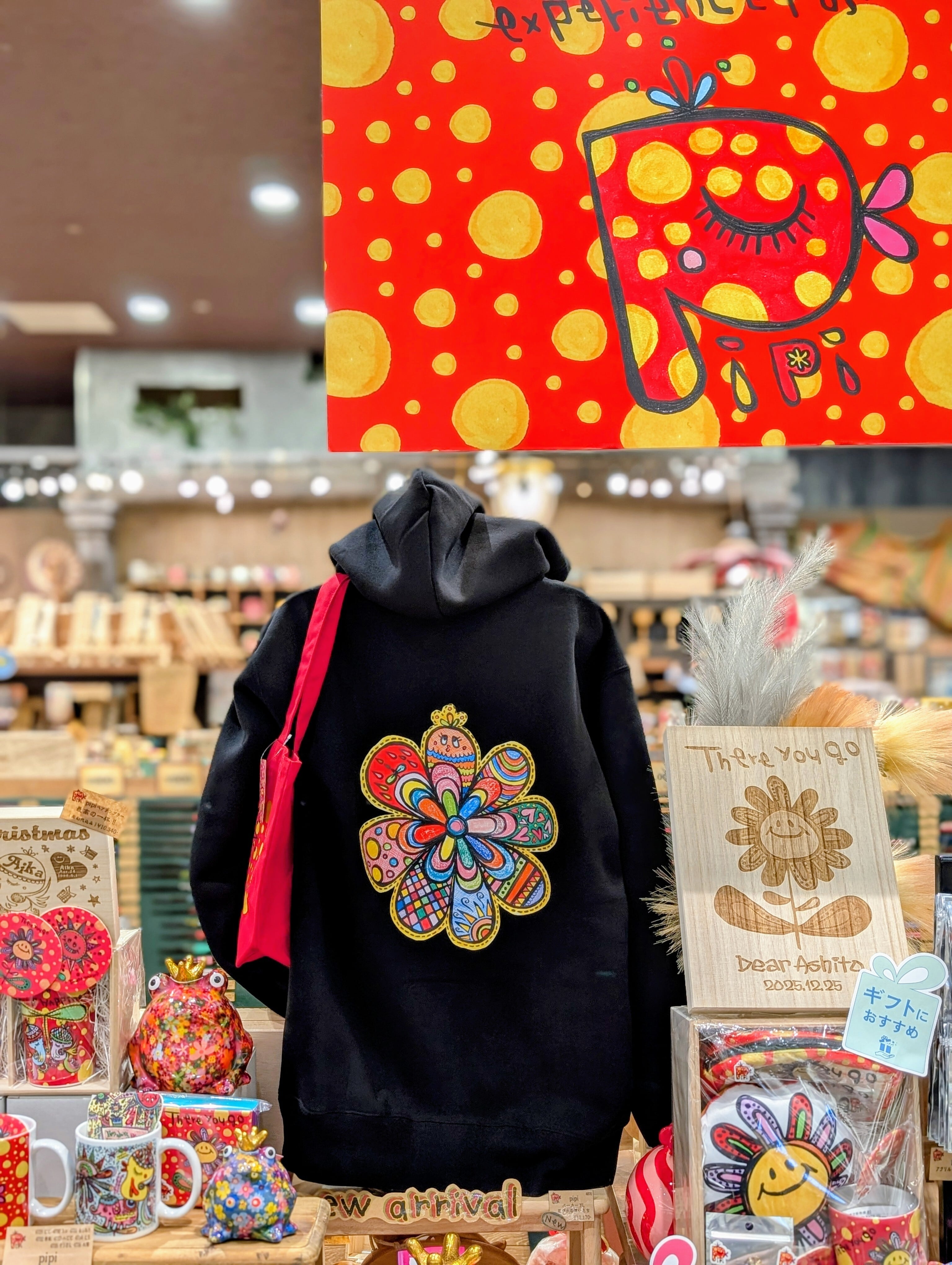 pipi パーカーXL 花びらの想いたち | pipi Select shop