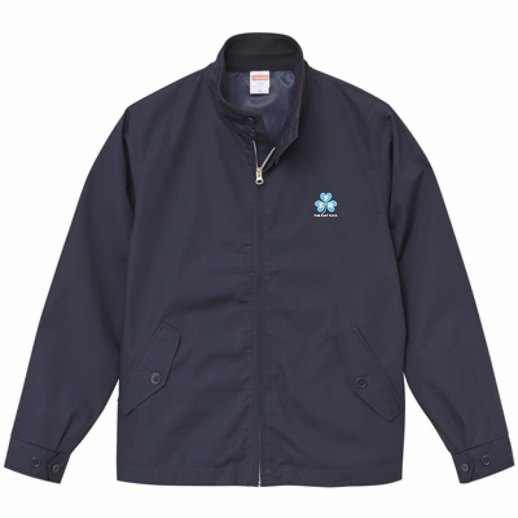 S～XXL】スイングトップ/ハリントンジャケット ネイビー×水色 | FAR