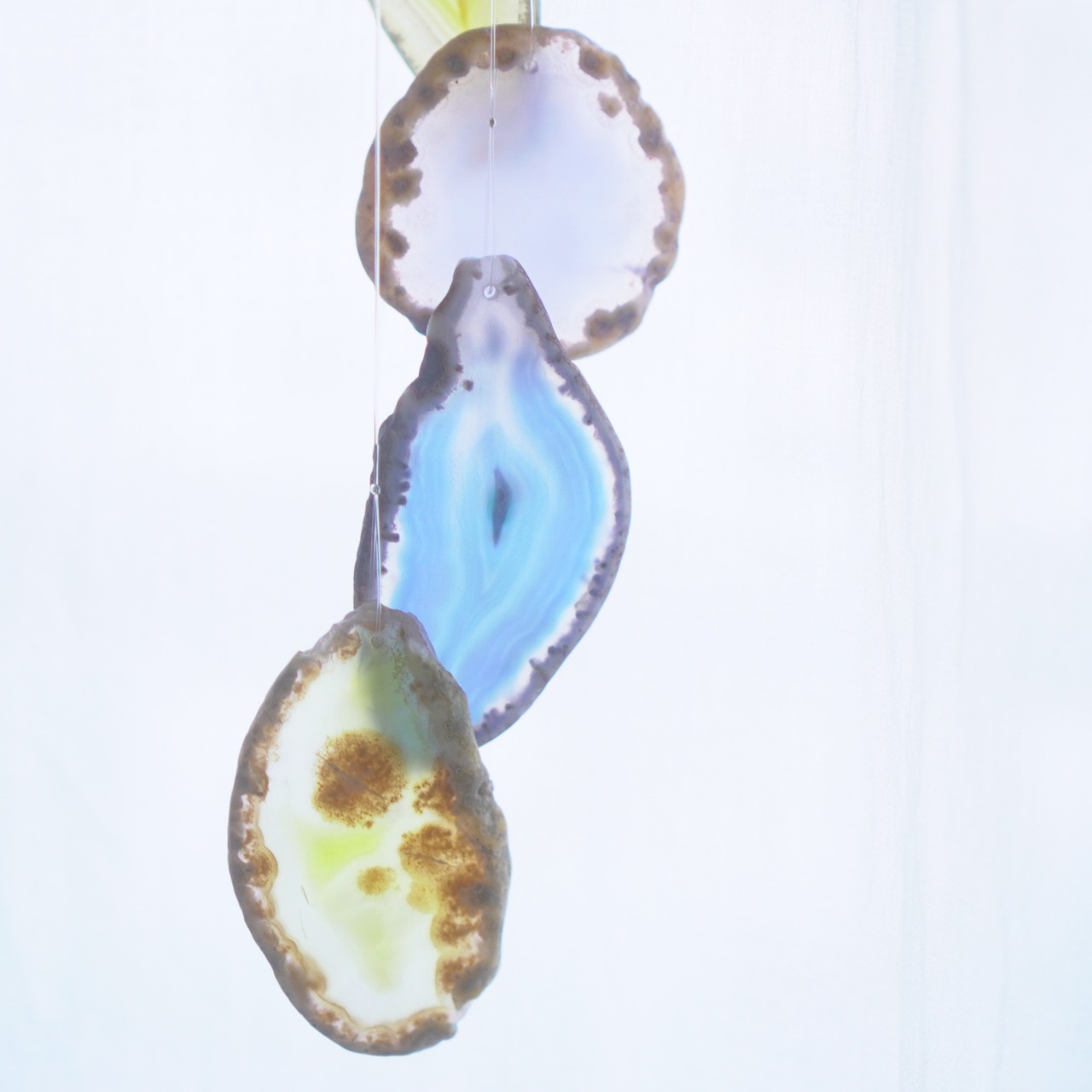 Moonlit Night 02 - アゲートヒーリングチャイム / Agate Sun Catcher Wind Chime 729