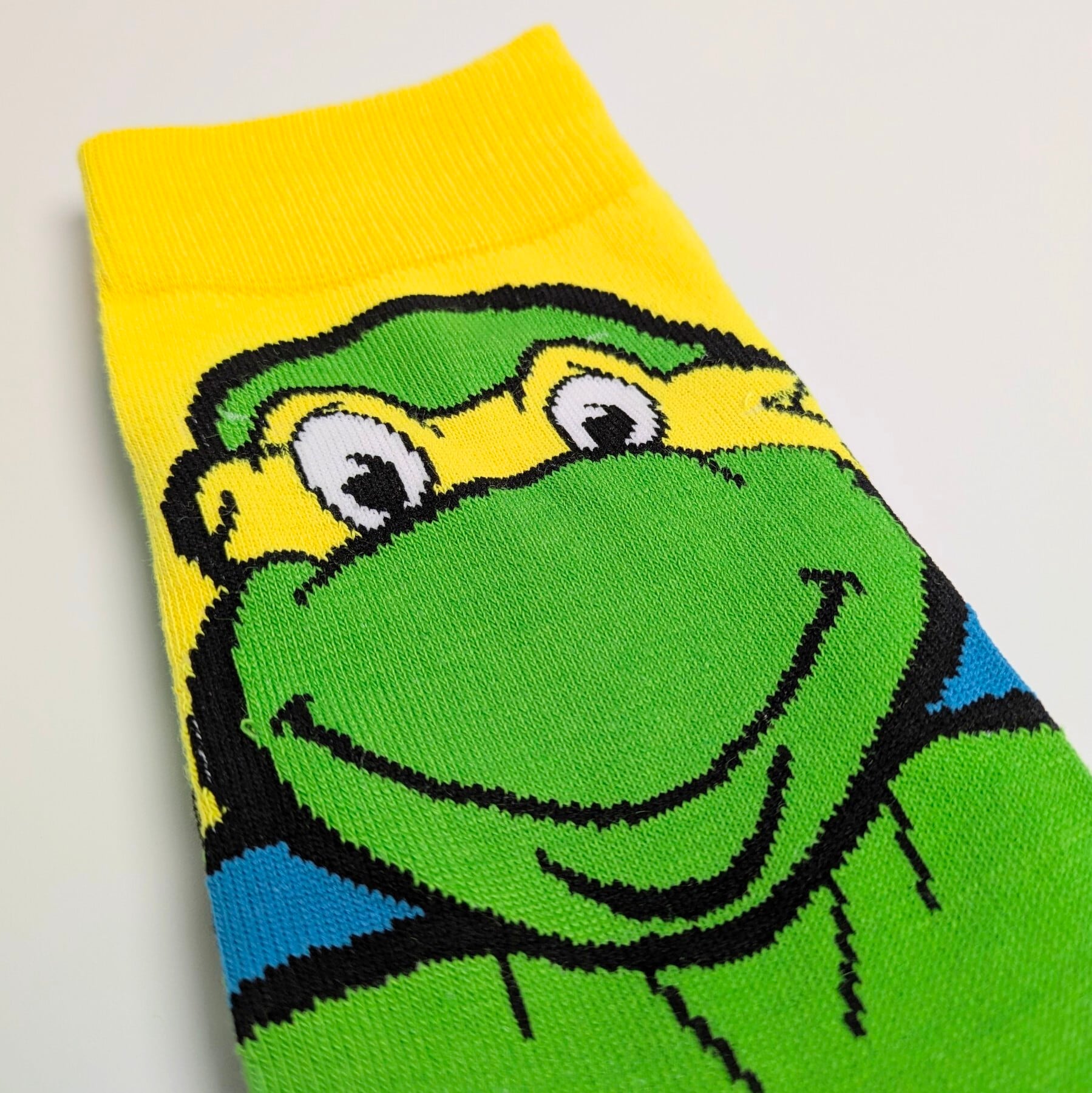 【 crew socks / クルーソックス 】『 Teenage Mutant Ninja Turtles / タートルズ / ミケランジェロ 』 靴下 / ソックス〚アメリカン雑貨 アメトイ〛