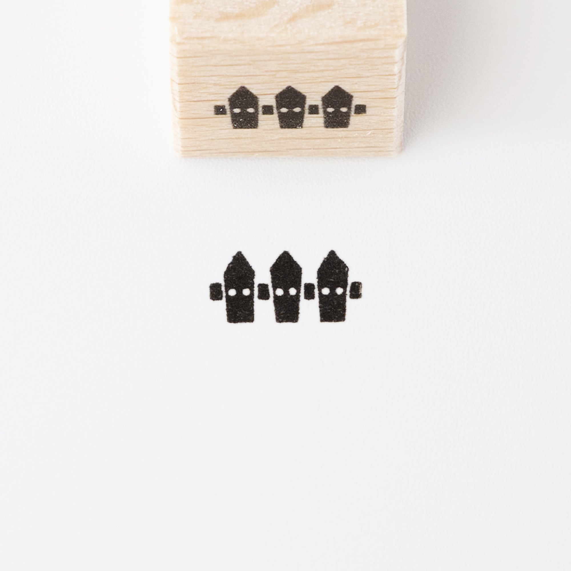 【ミニはんこ】小さな柵 | はんこ